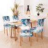 CAPSCEOLL Butterfly Chair Covers for Dining Room Set of 4,Stretch Dining Chair Cover,Washable Spandex Kitchen Parson Chair Slipcovers,Removable Seat Protector for Dining Room,Living Room,Hotel,Banquet view 3