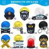 30 Pcs Police Party Hanging Swirls Police Party Decorations Swirls Favors Graduation Decorations Decor for Department Theme Birthday Baby Shower Supplies view 3