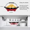 Automatic Stirring Popcorn Maker Popper, Electric Hot Oil Popcorn Machine with Measuring Cap & Built-in Reversible Serving Bowl, Great for Home Party Kids-2 view 3