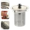 SHERCHPRY 2pcs Fine Mesh Tea Strainer Lid for Teapots and Loose Leaf Tea Essential Filter for Home Tearooms and Restaurants view 4