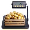 150lbs Commercial Scale Digital Receiving Scale with Anti-Slip Aluminum Platform, High Accuracy Food Scale with Hold/Tare/Auto-Off, Kitchen Scale with LCD Display for Restaurant/Cater view 1