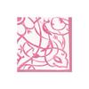 Caspari Algarve Paper Linen Cocktail Napkins in Fuchsia - 15 Per Package view 1
