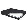 J&C Mattress Bag Full, Mattress Bag for Moving, Mattress Covers for Moving and Storage, Durable & Reusable Mattress Bag 420D with Zipper, Mattress Bags for Disposal Black with Handles Anti UV view 1