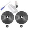2Pcs V-Ball Wheels Replacement Parts for V6 V7 V8 V10 V12 DC58 DC59 DC62 DC74 35W 50W Cordless Vacuum Cleaner with Screwdriver view 1