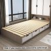LOBOTOU Breathable Moisture-Proof Bed Plate, Guest Tatami Mat,Wood Roll-Type Slatted Bed Japanese Floor Futon Mattress, Floor Sleep Bedding (Full) view 3