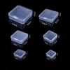 YSJJZRL Square Mini Clear Plastic Storage Containers Box Case with Lids for Small Items and Other Craft Projects (20 Pcs,9.4 * 9.4 * 2.8cm) view 2