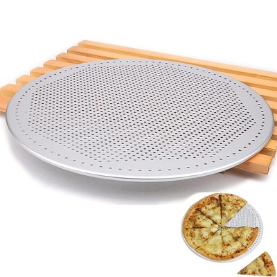 2pcs 3.5 to 13.5 Inch Round Aluminium Pizza Holding Net Pancake Pan Pie Cake Cooling Plate with Leaky Holes DIY Bakeware (2pcs 13.5 inch)