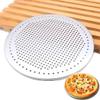 2pcs 3.5 to 13.5 Inch Round Aluminium Pizza Holding Net Pancake Pan Pie Cake Cooling Plate with Leaky Holes DIY Bakeware (2pcs 8.5 inch) view 1