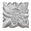 BBH Home's Handmade Silver Novelty Shaped Aluminium Tray 6.88 x 6.88 x 0.78 AMBBVK043AB2020 view 2