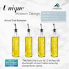 Prefdo 138 Oil and Vinegar Labels for Bottles, White Script Clear Preprinted Condiments Stickers for Squeeze Dispensers Kitchen Pantry Organization, Waterproof & Oil-Proof view 2