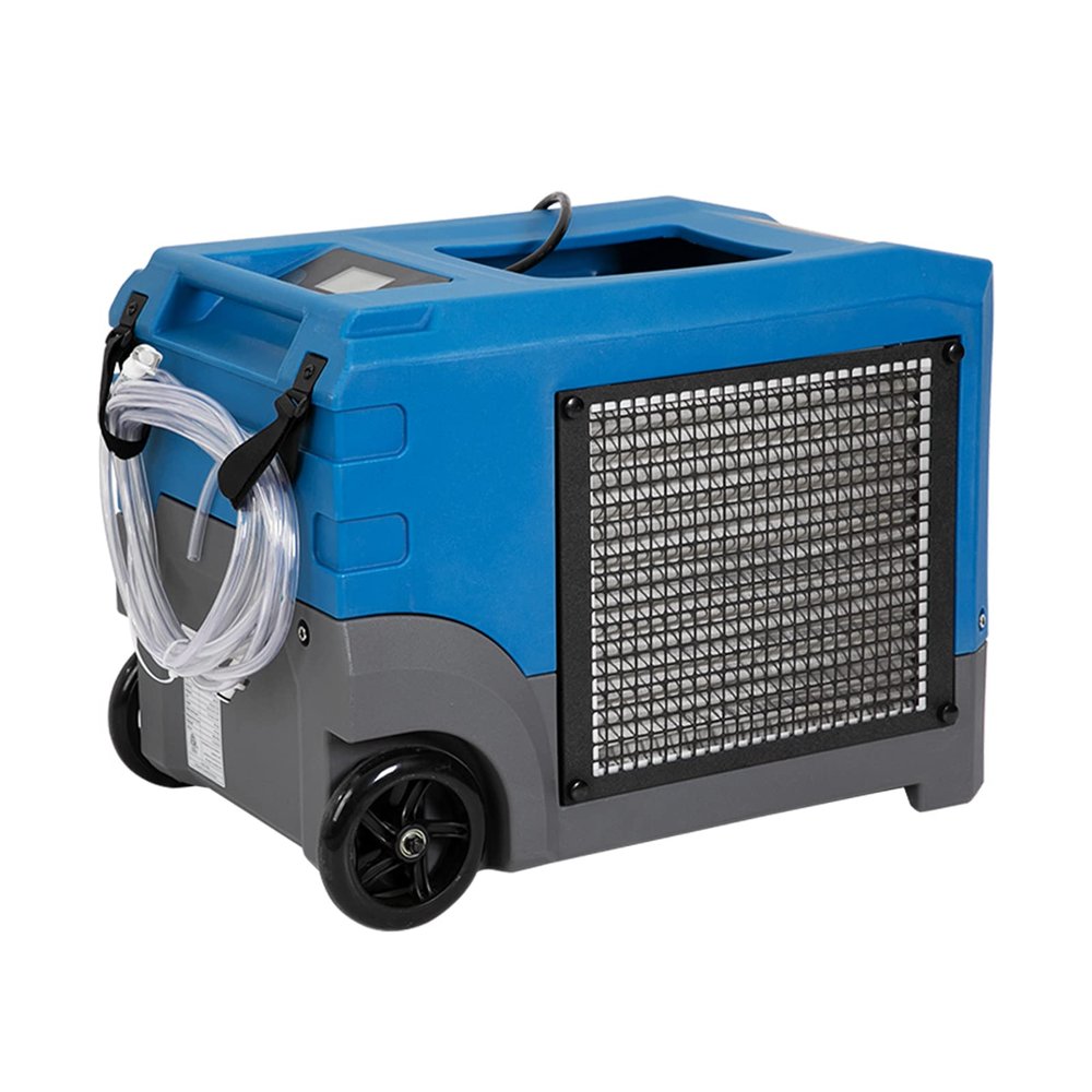 MOUNTO 268 Pints/Day Max LGR Dehumidifier with Pump and Wi-Fi, Blue