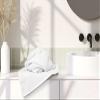 KAHAF COLLECTION 100% Cotton Bath Towel Set, White 24x48 Pack of 6 Towels, Quick Dry, Highly Absorbent, Soft Feel Towel, Gym, Spa, Bathroom, Shower, Pool, Luxury Soft Towels Light-Weight view 2