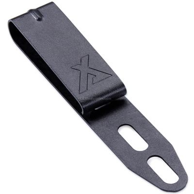 HolsterSmith Universal Metal Belt Clips for Holster Making - (ARC 1) - (Fits 1.50 inch Belts) - (Powder Coated Finish) - (Black) - (1 Pack)