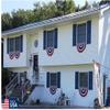 Made in America by Old Glory Bunting. American Pleated Fan Flag Bunting. 1.5 x 3 ft Printed Stars & Stripes USA Indoor/Outdoor Cotton Bunting Banner. Perfect for July 4th & patriotic events. view 4