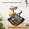 SUNESA Tabletop Fountains Indoor Waterfall Fountain Minimalist Water Fountains Flowing Water Waterfall Tabletop Water Fountain Home Decoration Desktop Fountain view 2