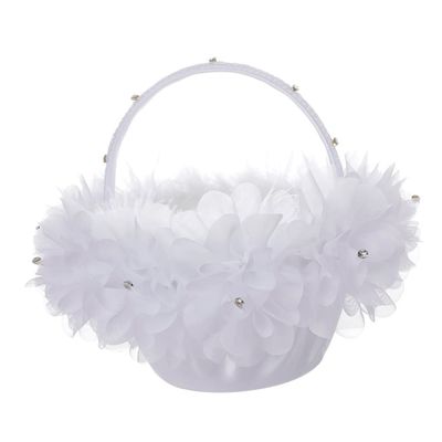 Abaodam Wedding Flower Girl Basket Petals Elegant Party Favor for Ceremonies for Flower Girls and Wedding Decor