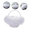 Abaodam Wedding Flower Girl Basket Petals Elegant Party Favor for Ceremonies for Flower Girls and Wedding Decor view 2