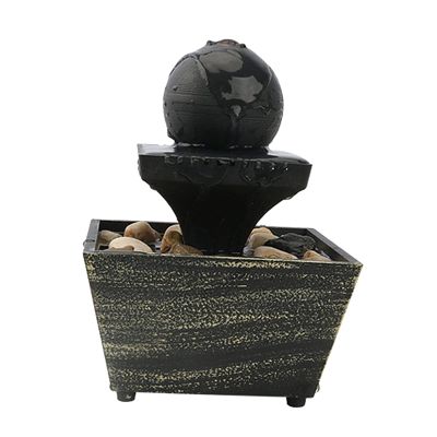 SUNESA Tabletop Fountains Waterfall Fountain Tabletop Ornaments Landscape Waterfall Scene Indoor Desktop Fountain