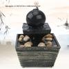 SUNESA Tabletop Fountains Waterfall Fountain Tabletop Ornaments Landscape Waterfall Scene Indoor Desktop Fountain view 2