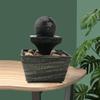 SUNESA Tabletop Fountains Waterfall Fountain Tabletop Ornaments Landscape Waterfall Scene Indoor Desktop Fountain view 4