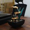 SUNESA Tabletop Fountains Relaxation Water Fountain Indoor Mini Waterfall for Interior Decoration Home Tabletop Water Landscape Desktop Fountain view 3