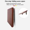 FERFXN Wall Mounted Desk Wall Mounted Floating Folding Table Wall Mounted Table Space Saving Laptop Desk Space Saving Hanging Table for Study, Bedroom, Bathroom or Balcony 70x40cm/28x16in C view 2