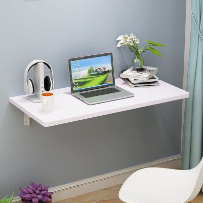 FERFXN Wall Mounted Desk Wall Mounted Floating Folding Table Wall Mounted Table Space Saving Laptop Desk Space Saving Hanging Table for Study, Bedroom, Bathroom or Balcony 30x30cm/12x12in B