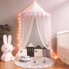 misppro Net Princess Bed Canopy Kids Play Tent Room Decor 43x20 Inch White Hanging Netting for Girls Bedroom view 4