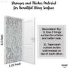 KatchOn, XtraLarge Wavy Silver Backdrop Curtain - Pack of 2 | Silver Streamers Backdrop for Disco Party Decorations | Fringe Curtains for New Years Decorations 2026 | Birthday, Engagement Decoration view 2