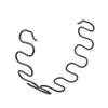 Antrader 16"(40cm) Couch Spring Repair Kit,4-Pack Upholstery Spring Clips for Furniture Couch Repair,Includes Screws and Clips,Black view 4