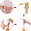 AOSWTLIF 12PCS Syrup Pump Suitable for 750ml BottlesCoffee Syrup Dispenser PumpFlavor Syrup Pump (12) view 4