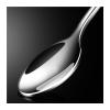 Soup Spoon Stainless Steel Stirring Spoon Long Handle Coffee Spoon Men's Barbecued Pork with Long Spoon Body Exquisite Golden Spoon Soup Ladle ( Color : Gold , Size : Large round spoon ) view 3