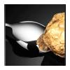 Soup Spoon Stainless Steel Stirring Spoon Long Handle Coffee Spoon Men's Barbecued Pork with Long Spoon Body Exquisite Golden Spoon Soup Ladle ( Color : Gold , Size : Large round spoon ) view 4