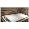 Bathtub Cover Dustproof Folding Dustproof Board, PVC Bathtub Insulation Cover, Bathroom Bathtub Stand, Suitable for Villa Hotel Clubhouse, Thickness 0.7CM (Size : 145x80x0.7cm) view 4