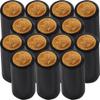 300pcs Wine Shrink Caps Disposable Heat Shrink Wrap for Red Wine Bottles Seal for Preserving Freshness Easy to Use Bottle Covers Black view 1