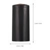 300pcs Wine Shrink Caps Disposable Heat Shrink Wrap for Red Wine Bottles Seal for Preserving Freshness Easy to Use Bottle Covers Black view 2