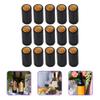300pcs Wine Shrink Caps Disposable Heat Shrink Wrap for Red Wine Bottles Seal for Preserving Freshness Easy to Use Bottle Covers Black view 4