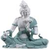 ZEELYDE Buddha Statue,Porcelain White Matte Finish Retro Guanyin Buddha Statue, Home Decoration Buddha Sculpture view 1