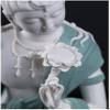 ZEELYDE Buddha Statue,Porcelain White Matte Finish Retro Guanyin Buddha Statue, Home Decoration Buddha Sculpture view 4