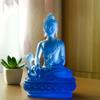 ZEELYDE Buddha Statue,Buddha Statues for Home 7.5" Medicine Buddha Statue Fo Home Decor, Resin Sitting Buddha Figurine Meditation Decor, Feng Shui Zen Decor and Yoga Decor Praying Buddha Statue view 4