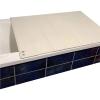 Bathtub Cover PVC Bathtub Tray Insulation Cover, Dust-Proof Bracket, Environmentally Friendly Foldable, Bathtub Insulation Cover, Used in Villa Hotel Club (Size : 165x75x1.2cm) view 1