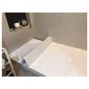 Bathtub Cover PVC Bathtub Tray Insulation Cover, Dust-Proof Bracket, Environmentally Friendly Foldable, Bathtub Insulation Cover, Used in Villa Hotel Club (Size : 165x75x1.2cm) view 2