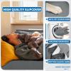 XINEAGE 2026 New Extra Large Couch Cover for 3 Cushion Couch (91"-110")1 Piece Stretch Oversized Sofa Slipcovers Jacquard 4 Seater Furniture Protector Elastic Bottom for Kids,Pet (XL Sofa, Light Gray) view 4