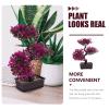 Healvian Plastic Artificial Bonsai Tree,Fake Plants Artificial Bonsai Tree,Fake Realistic Faux Potted Plant Japanese Pine Bonsai Ornament for Home Office Room Decor view 4