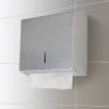 LIOONS High Capacity Paper Towel Dispenser Wall Mount Stainless Steel Hand Towel Dispenser with Lock Home Hotel Paper Towel Holders Stable view 4