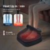 COMFIER Shiatsu Foot Massager with Heat, 2-in-1 Foot Warmer, 3 Heat Levels view 3