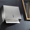 LIOONS High Capacity Commercial Paper Towel Dispenser Stainless Steel Wall Mounted Hand Towel Dispenser Waterproof Bathroom Paper Towel Holders Stable view 4
