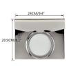 LIOONS High Capacity Wall-Mounted Paper Towel Dispenser Free Punch Waterproof Hand Towel Dispenser Stainless Steel Household Paper Towel Holders Stable view 2