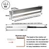 Adjustable Clothing Organizer Holder - Closet Organizer Rack For Pants And Coat, 30-80cm Pull Out Closet Clothes Hanger Rail, Load 25kg Extendable Closet Rod, Wardrobe Clothing Rail ( Size : 30cm ) view 2
