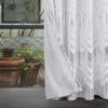 always4u Soft Velvet Foil Print Curtains 95 Inches Long White and Gold Chevron Curtains Luxury Window Treatment White 2 Panels 54 * 95 Inches view 1
